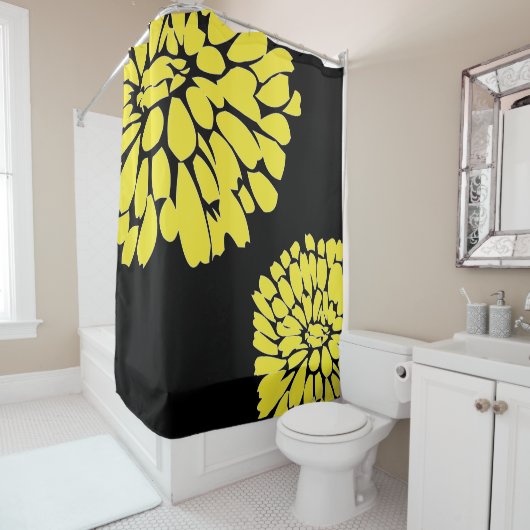 ああダリア！ シャワーカーテン (インサイチュ)