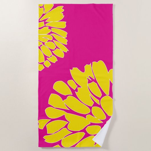 ああダリア！ ビーチタオル (正面)