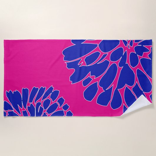 ああダリア！ ビーチタオル (正面)