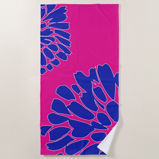 ああダリア！ ビーチタオル (正面)