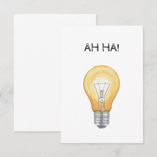 ああッ！ サンキューカード (正面/裏面)