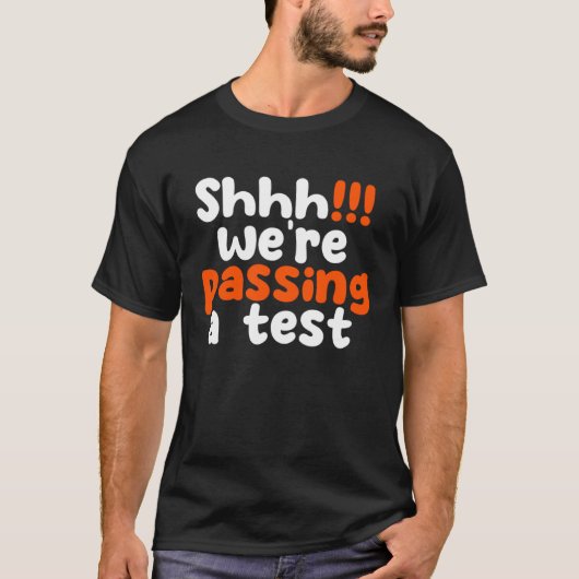 ああテストに合格した Tシャツ (正面)