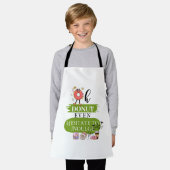 ああドーナツは楽しむためにも躊躇 エプロン (着用した状態)