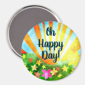 ああハッピーデー！インスピレーション磁石 マグネット (正面/裏面)