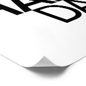 ああハッピーデー!ウォールアート ポスター (角)