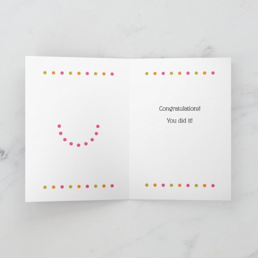 ああハッピーデー!グリーティングカード カード (内部)