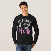 ああハニー私は母の皮肉な母の人生Humorou Tシャツ (正面フル)
