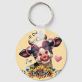 ああハニー、私はハイファーだ – 唇をパッカー キーホルダー (正面)