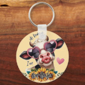 ああハニー、私はハイファーだ – 唇をパッカー キーホルダー (正面)