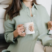 ああベビーあなたの写真と日付の回り込み コーヒーマグカップ