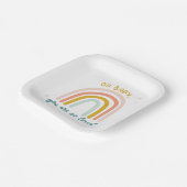 ああベビーお前は愛されている ペーパープレート (傾斜あり)