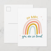 ああベビーお前は愛されている ポストカード (正面/裏面)