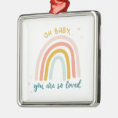 ああベビーお前は愛されている メタルオーナメント (左)