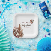 ああベビーそれがヴィンテージ妖精の開花 ペーパープレート (パーティー)