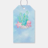 ああベビーシーベイビーシャワーの下 ギフトタグ (裏面)