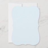 ああベビーベビーシャワーボーイの外は寒い 招待状 (裏面)