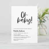 ああベビーモダン!グラフィック白黒 (スタンド正面)