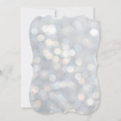 ああベビー!スパークリライツパープルシャワー招待状 招待状 (裏面)