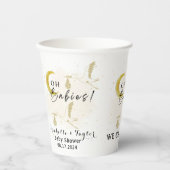 ああベビー!ニュートラルツインストークベビーシャワー 紙コップ (正面)