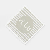 ああベビー、ベビーシャワーパーティーナプキン スタンダードランチョンナプキン (角)