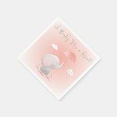 ああベビー!女の子だ！ スタンダードカクテルナプキン (角)