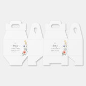 ああベビー!水の色ワイルドフラワーベビーシャワー フェイバーボックス (見開き)