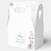 ああベビー!水の色ワイルドフラワーベビーシャワー フェイバーボックス (見開き)