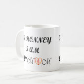 ああホニー私はあのママ コーヒーマグカップ (正面左)