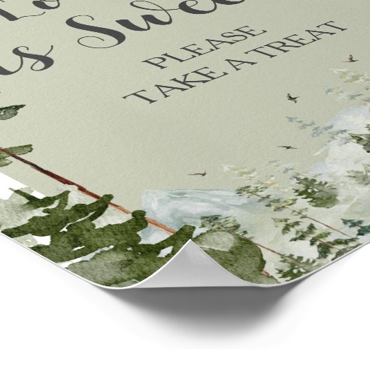 ああボーイアドベンチャーパインフォレストの愛は甘い ポスター (角)