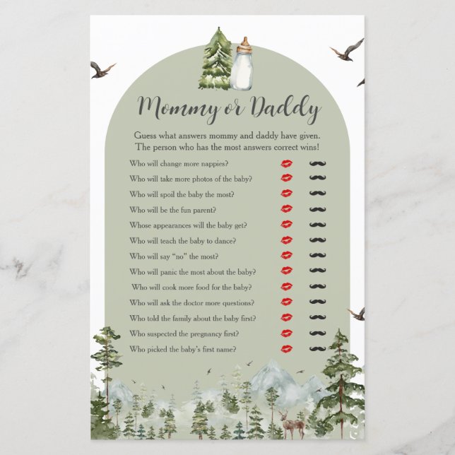 ああボーイアドベンチャーパインフォレストモーミーまたはパパ (正面)