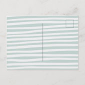 ああボーイシャワーハガキ。 インビテーションポストカード (裏面)