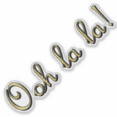 ああラ!金ゴールドシール シール (正面)