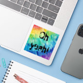 ああレインボー シール (ノートパソコンとiPhone)