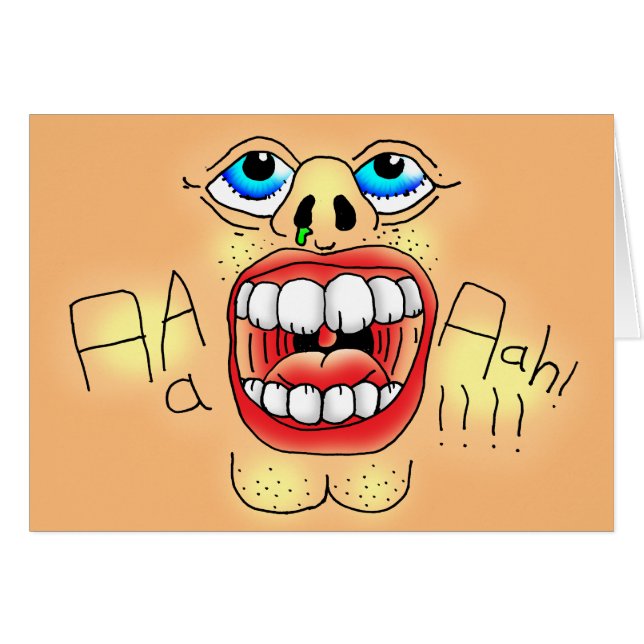 ああーっ！悲鳴顔 (正面横)