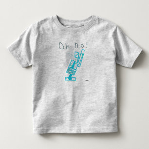 ああー!バキューム災害 トドラーTシャツ