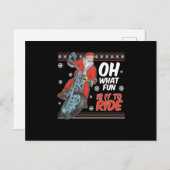 ああ乗るおもしろい インビテーションポストカード (正面/裏面)