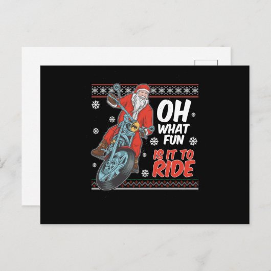 ああ乗るおもしろい インビテーションポストカード (正面/裏面)