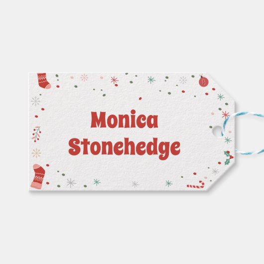 ああ何おもしろいの誕生日 ギフトタグ (正面(横))