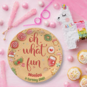 ああ何おもしろいの誕生日 ペーパープレート (パーティー)