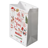 ああ何おもしろいの誕生日 ミディアムペーパーバッグ (裏面アングル)