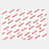 ああ何おもしろいの誕生日 ラッピングペーパーシート (正面3)