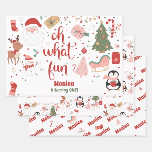 ああ何おもしろいの誕生日 ラッピングペーパーシート (セット)