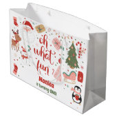 ああ何おもしろいの誕生日 ラージペーパーバッグ (裏面アングル)