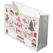 ああ何おもしろいの誕生日 ラージペーパーバッグ (正面アングル)