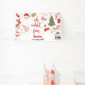 ああ何おもしろいの誕生日 横断幕 (インサイチュ)