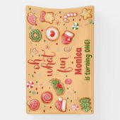 ああ何おもしろいの誕生日 横断幕 (縦)