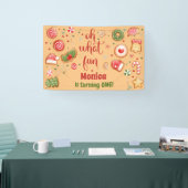 ああ何おもしろいの誕生日 横断幕 (トレードショー)