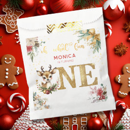 ああ何おもしろいクリスマスの最初の誕生日 フェイバーバッグ