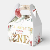 ああ何おもしろいクリスマスの最初の誕生日 フェイバーボックス (裏面サイド)