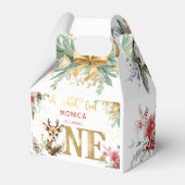 ああ何おもしろいクリスマスの最初の誕生日 フェイバーボックス (正面サイド)